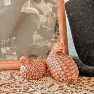 Ceramic Bird Figurines